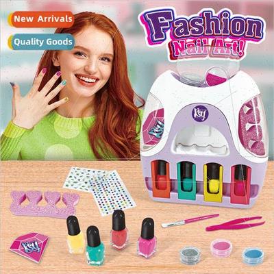 New childrens nail dryer washable gold onion powder nail pol