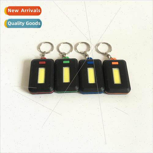1COB mountaineering buckle light keychain mini LED plastic A