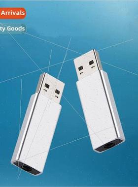 Cell phone adapter usb to 3.5mm female headphone plug extern