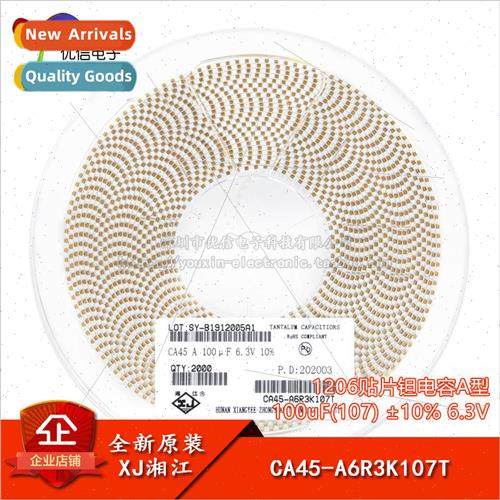 /1206 Chip Tantalum Capacitor Type A 100uF ±10% 6.3V CA45-A