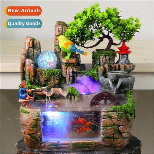 Wigwam running water fountain bonsai fish tank atomizer craf