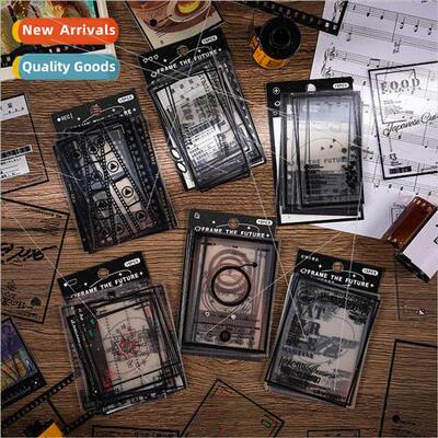 Frame out the future handbook sticker pack vintage ins high