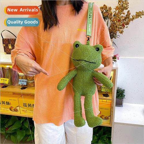 Korea ugly cute frog doll bag bag 2021 new personalized plus