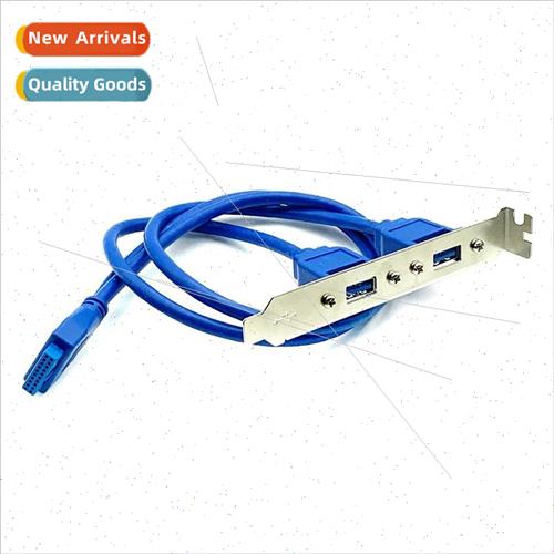Motherboard USB 3.0 20pin to Dual USB3.0 Gear Board Cable US