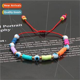 Bohemian Style Mixed Color Soft Ceramic Acrylic Glaze Eye Br