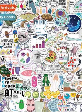 100 Cartoon Creature Doodle Stickers Decoration Guitar Lapto