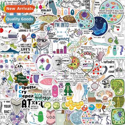 100 Cartoon Creature Doodle Stickers Decoration Guitar Lapto