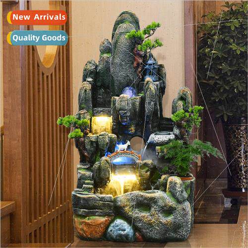 Wigwam flowing fountain large floor ornaments feng shui whee