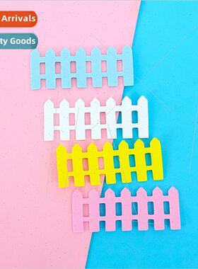 10pcs mini EVA fence fence baking cake decoration insert col