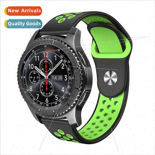 适用 Samsung Gear S3 Nike silicone two-color watch band gala
