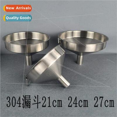 304 stainless steel funnel conical commercial bottle filler