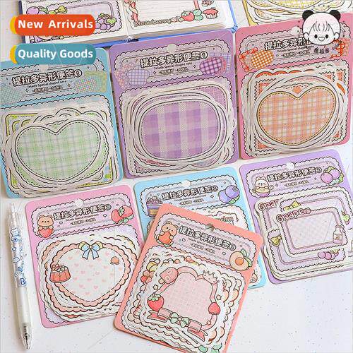 Shaped note candy apple series cute cartoon shaped grid note