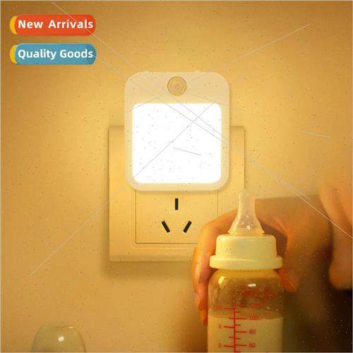 night light plug-in night light induction dimming light guid
