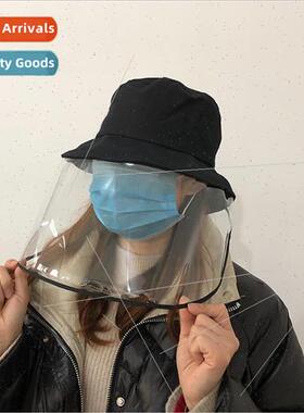 Hat womens spring and summer protective cap anti-spit anti-f