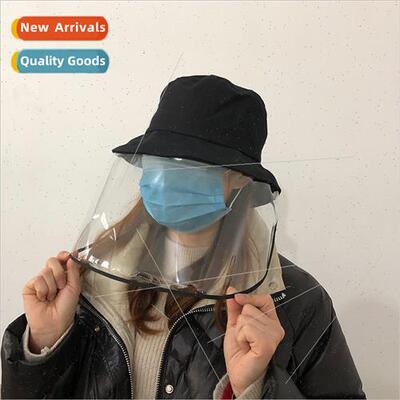 Hat womens spring and summer protective cap anti-spit anti-f
