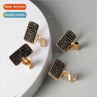 New cafe waiter BARISTA alloy pin jewelry creative coffee cu