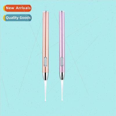 Yellow and white double light source light-emitting ear spoo