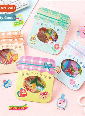 Pup candy  sticker pack transparent pvc fresh cute handbook
