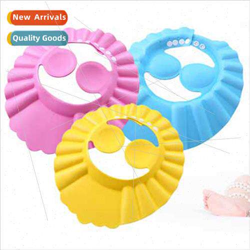 Mother and child supplies Adjustable baby shampoo cap Childr