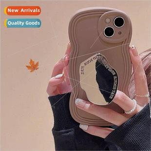 Niche curry mirror stand 13/14ProMax case 适用 iPhone12 Appl