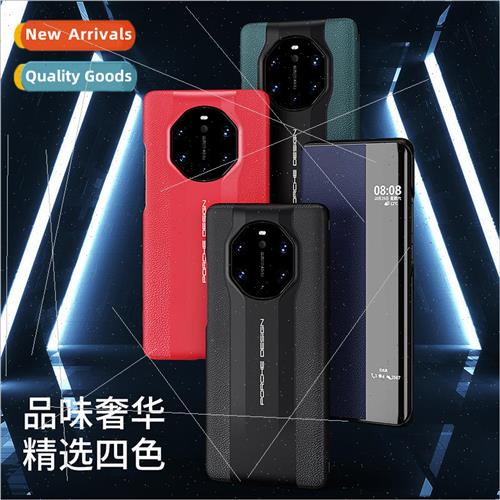 适用 Huawei mate40RS Porsche leather smartphone case mete40r