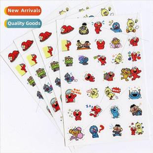 transparent PVC cute Sesame handbook stickers cartoon Set