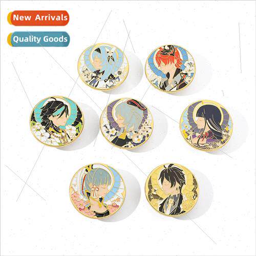 Manga original God Genshin Impact character  brooch coin-sha