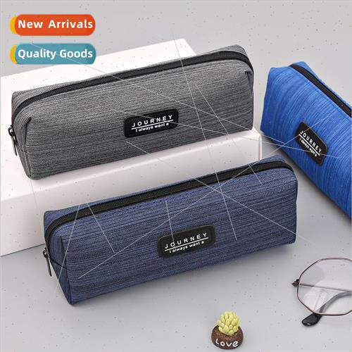 Simple creative Ox适用d cloth pencil bag students portable p
