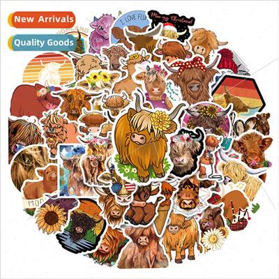 50 personalized cartoon plateau yellow yak helmet water cup