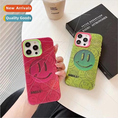 Simple plating smiley face 适用 Apple 12/11 couple iPhone 14