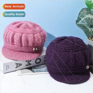 new fall leisure hat fashi knitted womens winter Elderly and