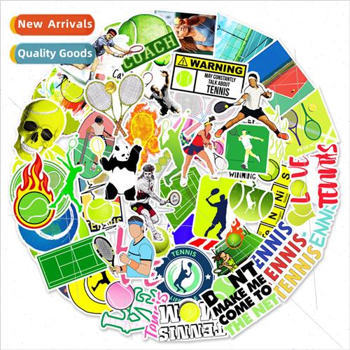 50 Tennis Graffiti Stickers Laptop Cell Phone Mug Computer D