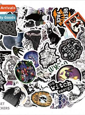 50 Witch Witch Graffiti s Laptop ggage Helmet Motorcycle Ska