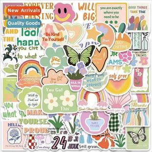 new graffiti cell Danish window pastel luggage stickers