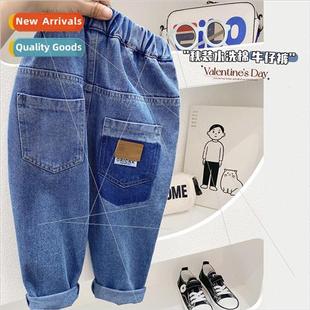 the clothing new childrens Korean section 2023 fall