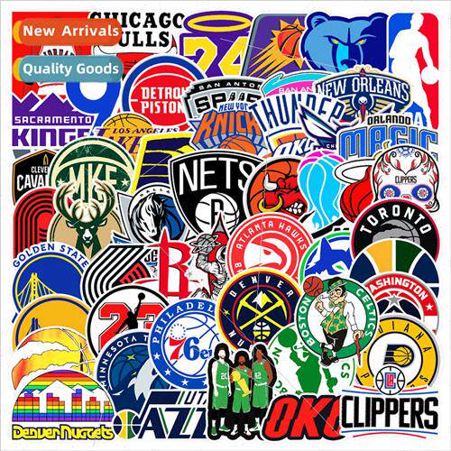 50 American blue ball graffiti stickers car cell phone water