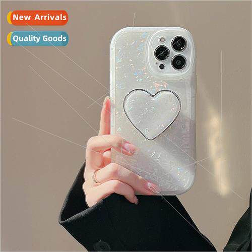 Shell Pattern Love Stand 适用 iPhone 13 Premium Sense 14 Pro