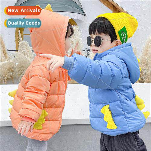 2022 childrens down cotton jacket new boys and girls cartoon