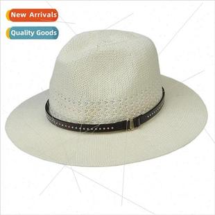 jazz bowler hat Summer sun brimmed wide small