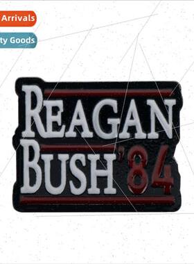2020 U.S. Election Pin Reagan Bush `84 Alphabet Badge Backpa