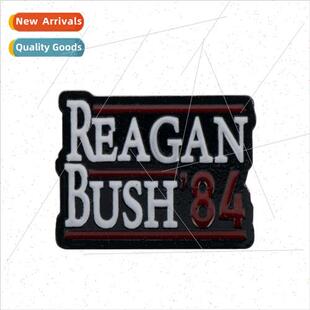 2020 U.S. Election Pin Reagan Bush `84 Alphabet Badge Backpa