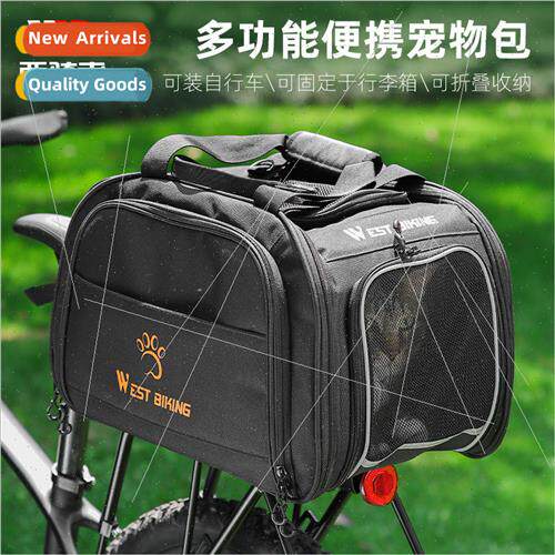 Bike Bag Pet Bag Cat Bag Outing Portable Bag Kitten Puppy Cr