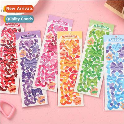 Korean ins  glitter bow ribbon series of cell phone shell fl