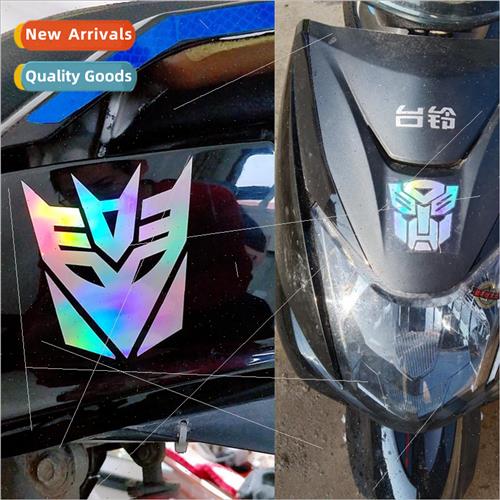 Laser colorful Trans适用mers car stickers motorcycle electri