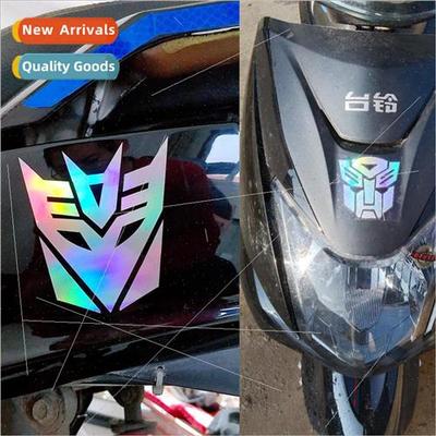 Laser colorful Trans适用mers car stickers motorcycle electri