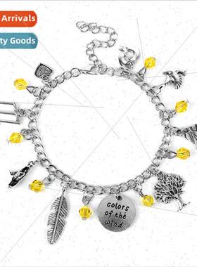 2018 New Pocahontas Pocahontas Crystal Bracelet Women Movie