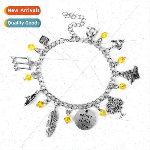 2018 New Pocahontas Pocahontas Crystal Bracelet Women Movie