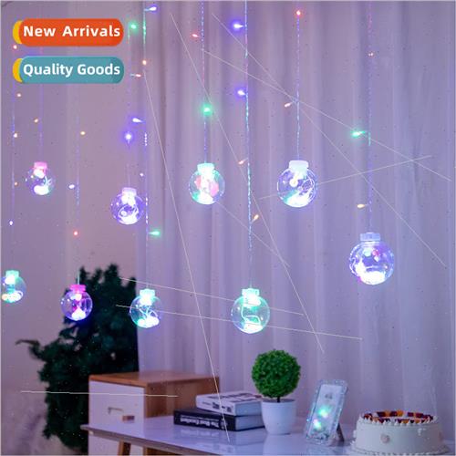 LED stars and moons curtain decorative lights wireless home