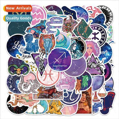 50 pcs of 12 constellations astrological dream gorgeous car