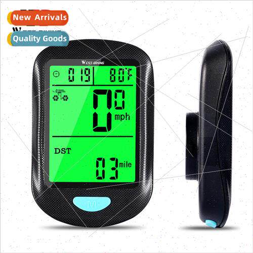 Bicycle wireless code meter mountain road bike multifunction
